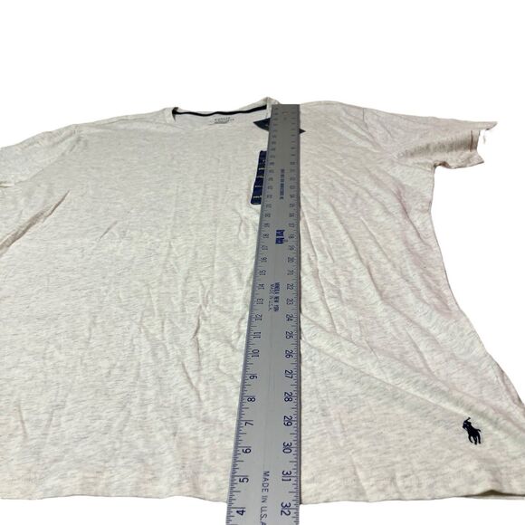 Polo Ralph Lauren T-Shirt Mens 2XL Grey Cotton Short Sleeve Pony Basic Casual - Picture 3 of 9